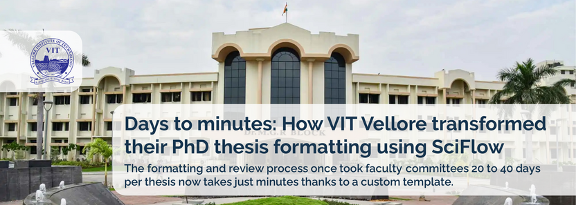 VIT Vellore case study